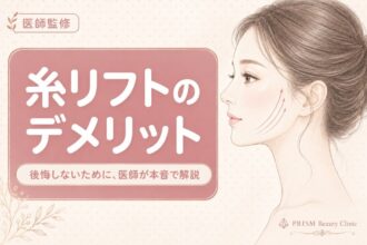 糸リフトのデメリットは？医師が本音で解説する後悔しないための条件